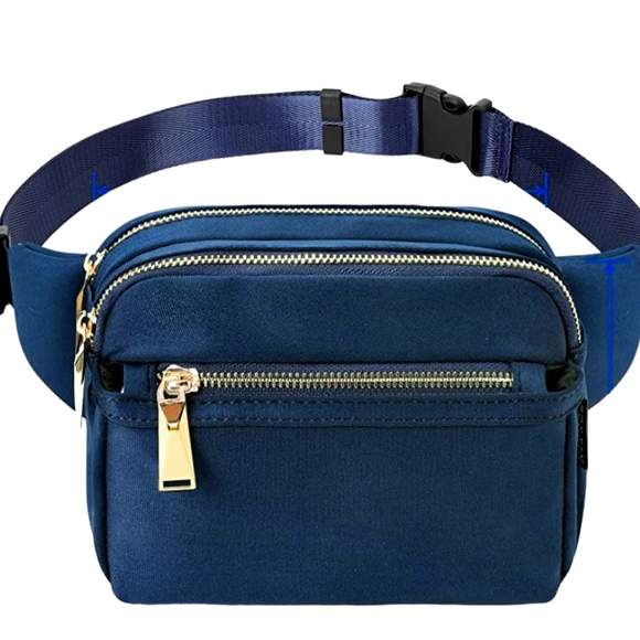Zorfin Handbags - Zorfin navy fanny pack